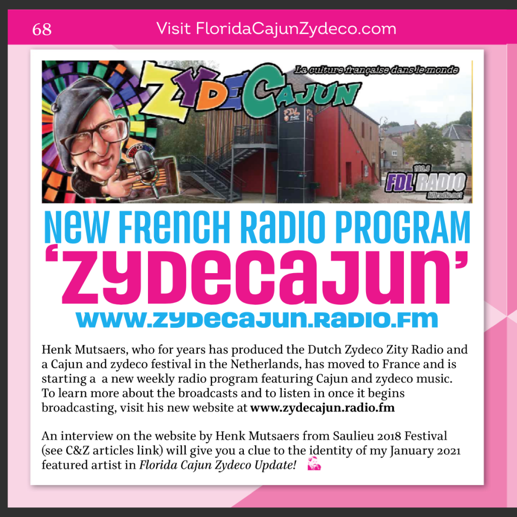 florida cajun zydeco magazine